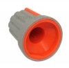 Knob soft GR orange